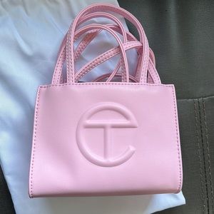 Telfar Small Shopping Bag -Bubblegum pink